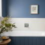 Between the Commons, SW11 | Blue family bathroom | Interior Designers